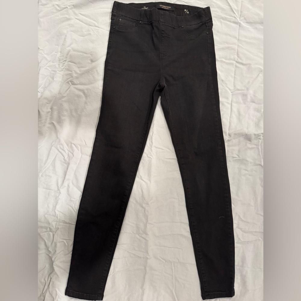 Liverpool Women's Jet Black Skinny Jeans